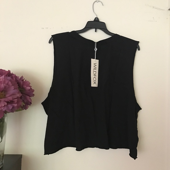 NWT Wildfox "Take Me To Paris" Tank size L - Picture 7 of 8